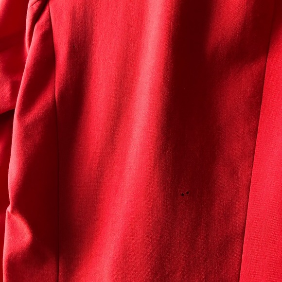 Burberry’s Vintage Red Wool Double-Breasted Blazer - Picture 5 of 5